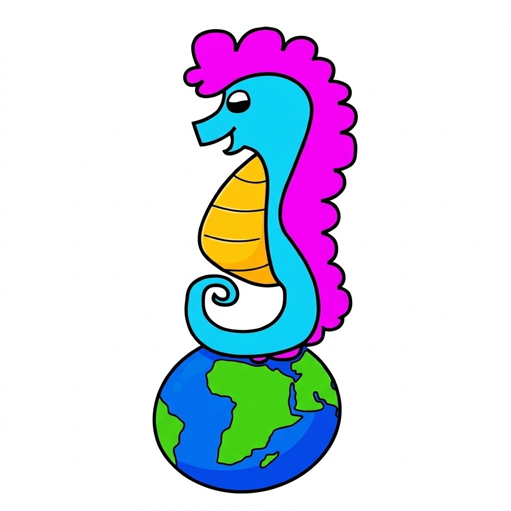 Seahorse Swim School Logo